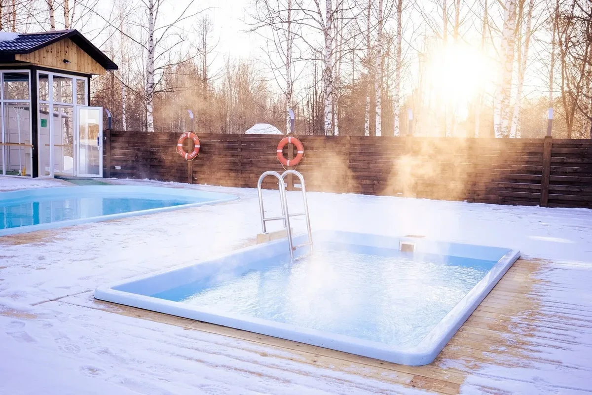 Композитный бассейн Laguna 4 — установка в Альметьевске