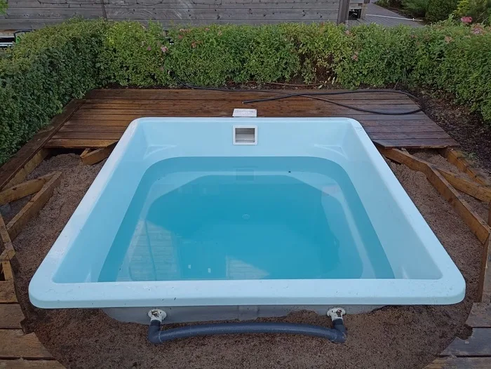 Композитная купель Laguna 2 — установка в Альметьевске